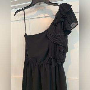 One shoulder cocktail dress